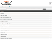 Tablet Screenshot of discountofficesource.com